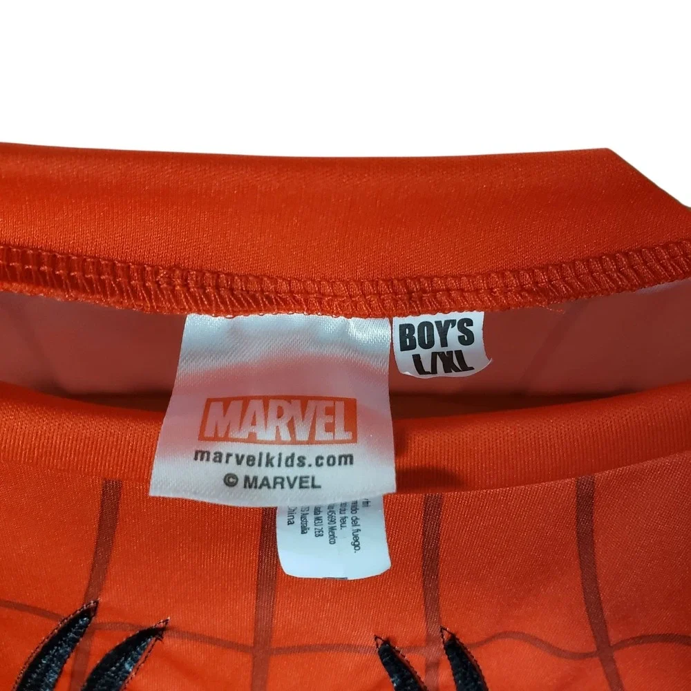 Marvel Comics Spider-Man Child L/XL T Shirt SPIDERMAN Costume - Picture 3 of 7